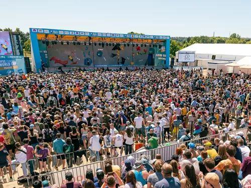 Světový pohár v boulderingu na Letné 2024