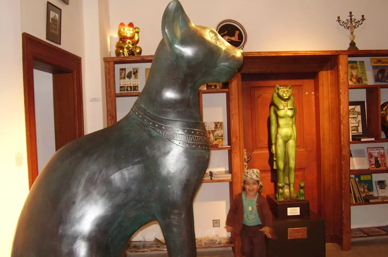 Muzeum kočky na Zámku Lnáře