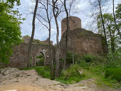 zřícenina hradu Valdek