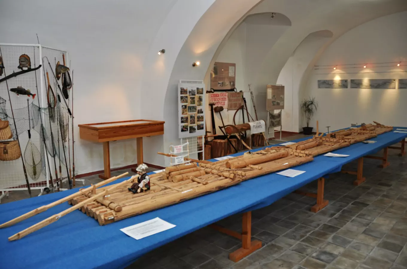 Muzeum řeky Otavy a voroplavby na zámku Střelské Hoštice