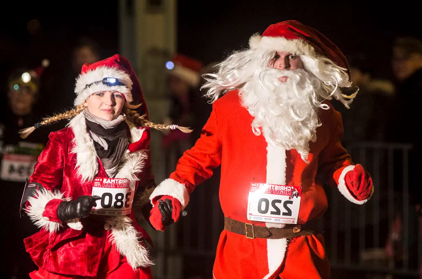 Christmas Night Run: předvánoční honička nočním Hradcem Králové