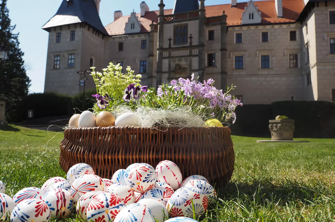 Velikonoční prohlídky na zámku Žleby