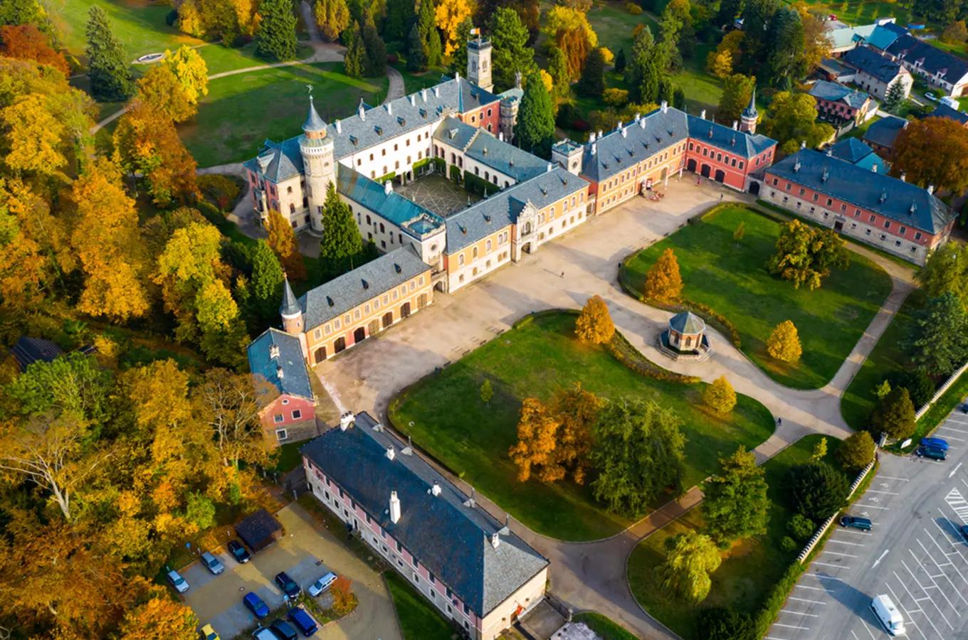 Zámecký park Sychrov, Kudy z nudy