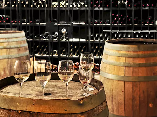 Poznávání vín ve vinotéce U svatého Vavřinca v Ostrožské Nové Vsi