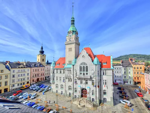 Rozhledy z radniční věže v Šumperku