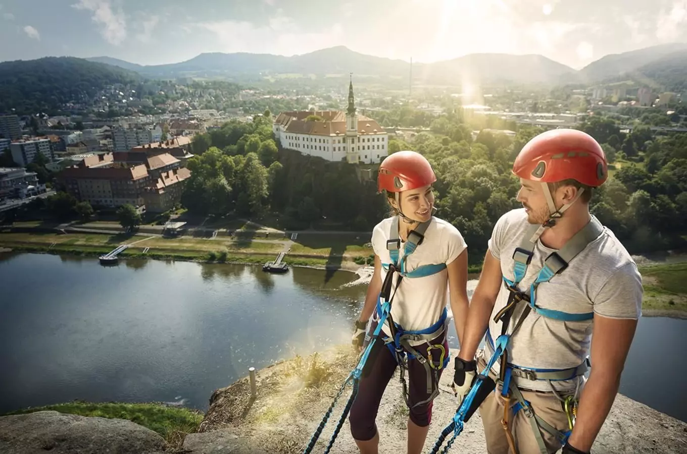 #světovéČesko a zámek Děčín: zážitky, zahrady, zoo a via ferrata 