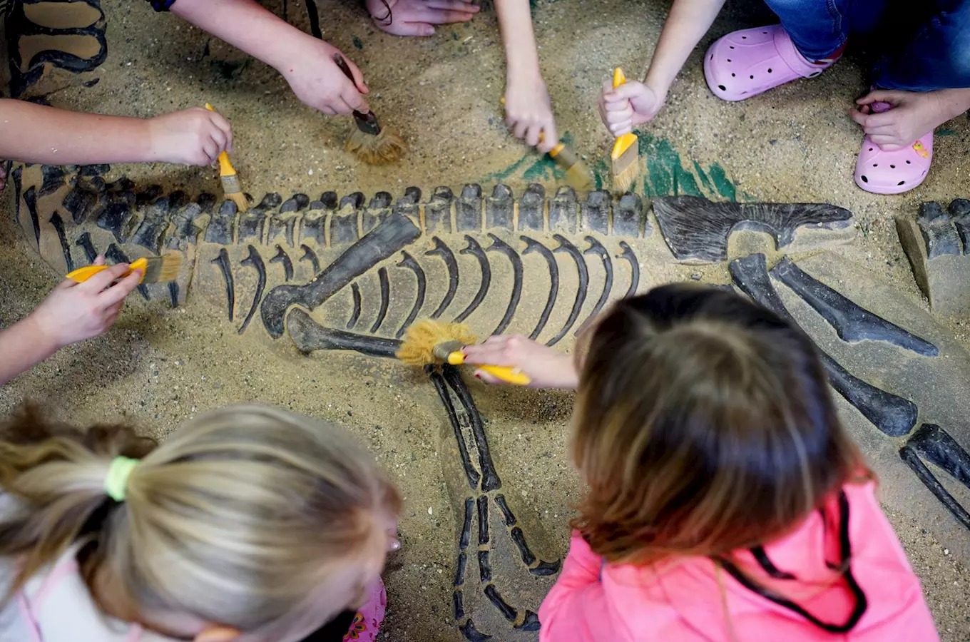 Interaktivní muzeum pravěku Trilopark v Praze