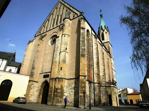 Gotický kostel sv. Mořice v Kroměříži