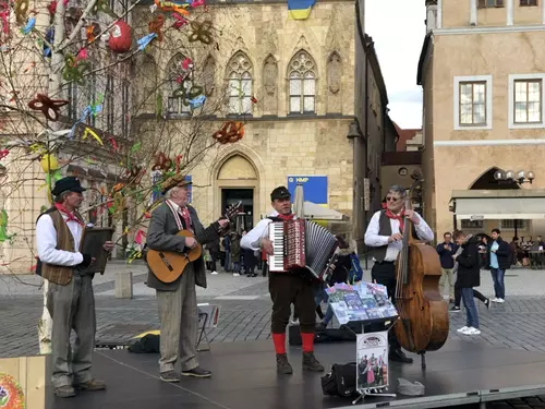 Velikonoce na  Staroměstském náměstí zpestří folklórní i národopisné soubory