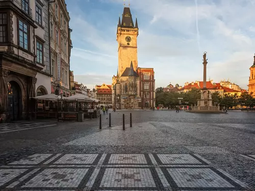 Pohled na Staroměstskou radnici