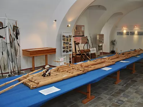 Muzeum řeky Otavy a voroplavby na zámku Střelské Hoštice