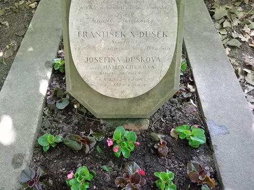 Hrob manželů Duškových