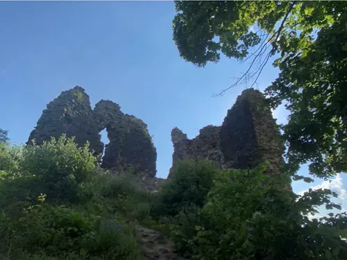 The ruins of the castle Egerberk