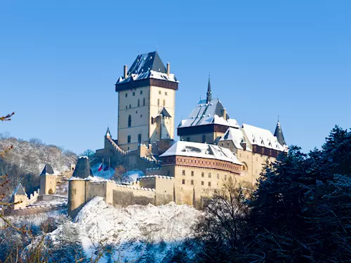 Zimní prohlídky hradu Karlštejn