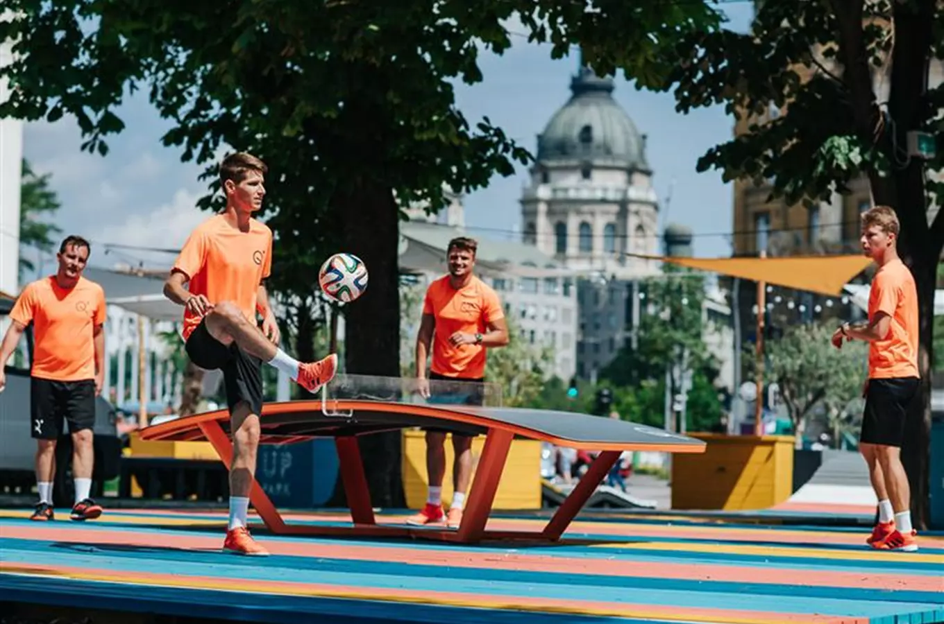 Teqball v Kladně – nohejbal na stole