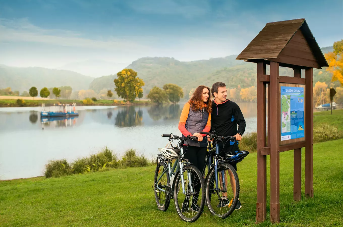 Na Labské stezce poslouží cyklistům nový cykloprůvodce