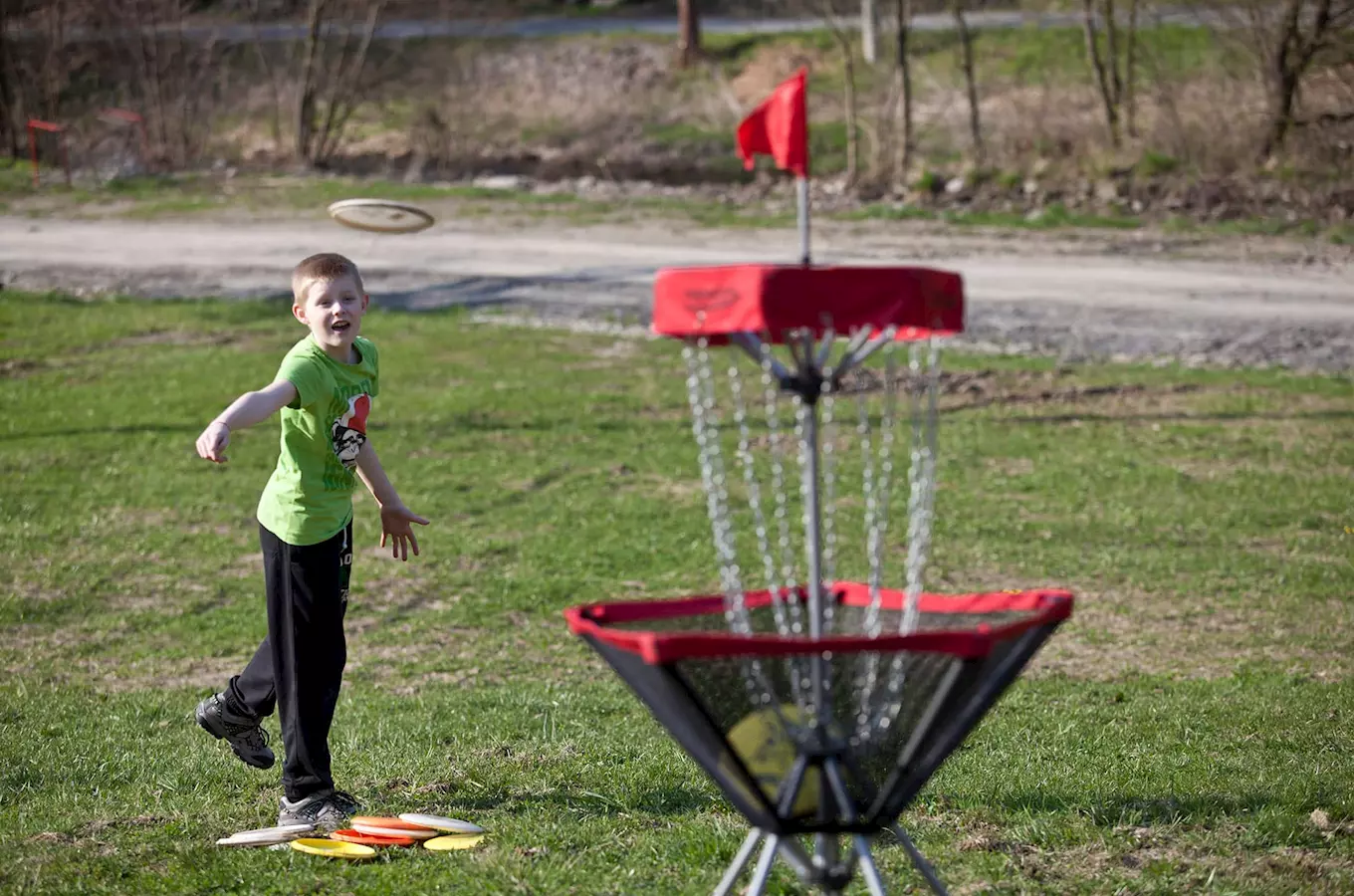 Discgolf v Resortu Hrubá Voda