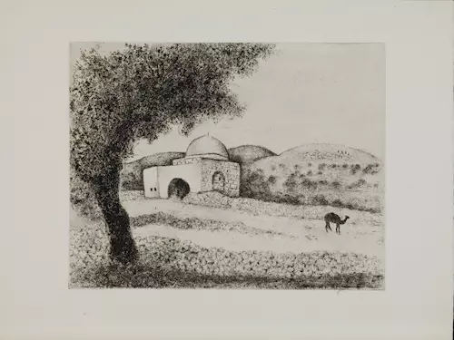 Kolekce biblických ilustrací Marca Chagalla na výstavě Bohuslav Reynek 