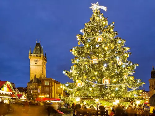 Slavnostní rozsvícení vánočního stromu na Staroměstském náměstí