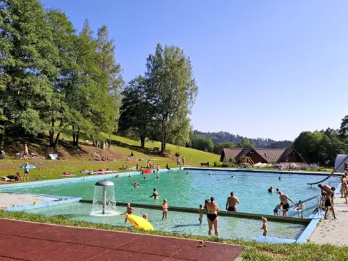 Koupaliště v areálu Homole Poniklá