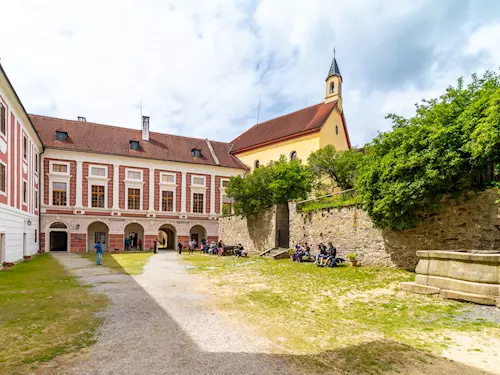 Expozice muzea v jižním a příčném křídle Horního zámku