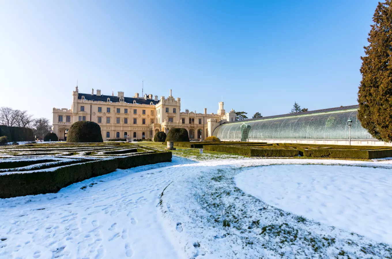 Zimní prohlídky zámku Lednice