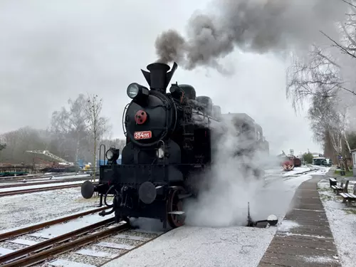 Párou Posázavím do Týnce nad Sázavou s mikulášskou družinou