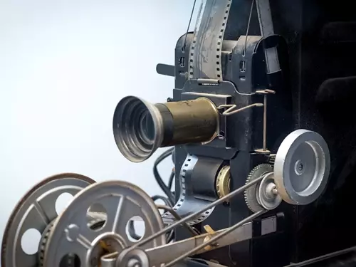 Filmový projektor - ilustrační foto