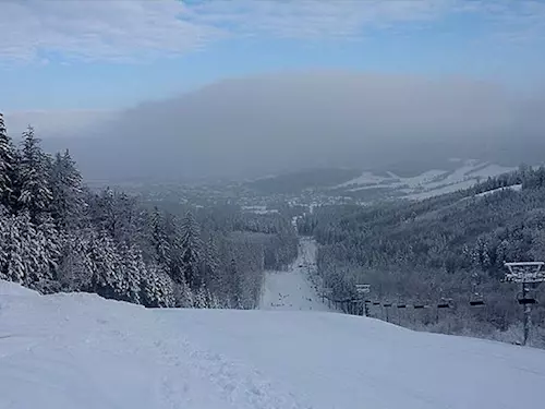 Lyžařský areál Příčná ve Zlatých horách – v zimní sezóně 2022/2023 není v provozu