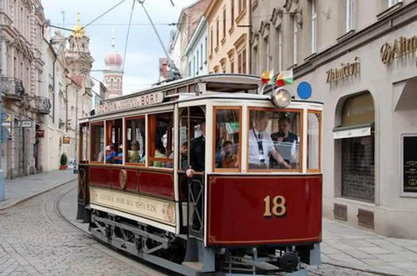 Pronájem historické tramvaje v Plzni
