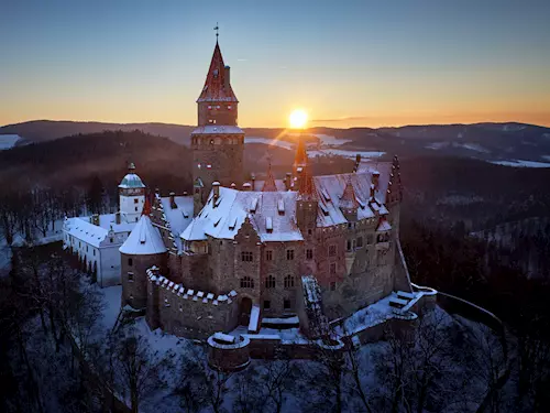 Silvestr na hradě Bouzov