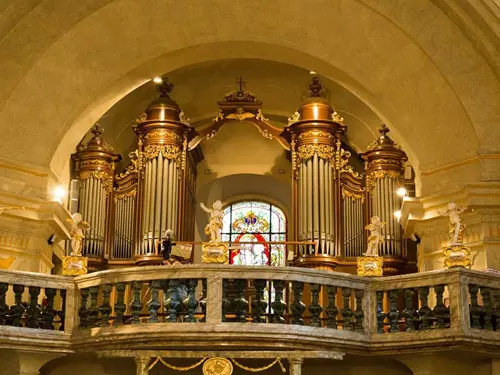 Varhany v kostele Nalezení sv. Kříže