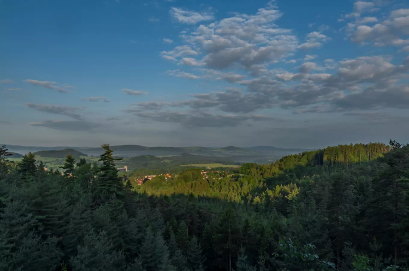 Skalní vyhlídka Tell-Platte u České Kamenice