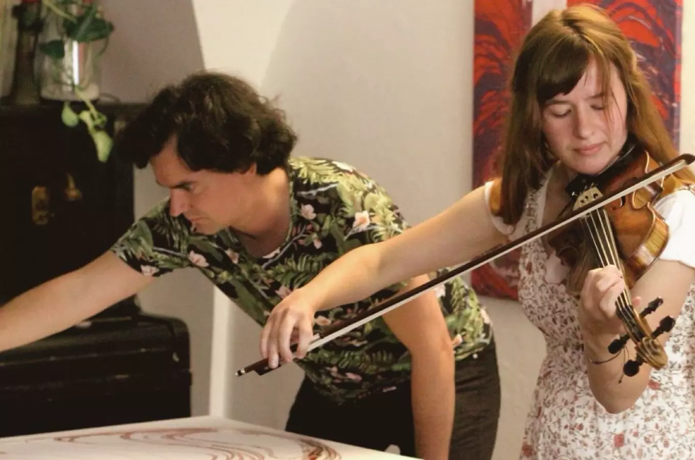 Koncert Fúze v múze na Festivalu Krumlov propojí hudbu a živou malbu.