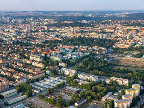 Panoramatický pohled na Brno