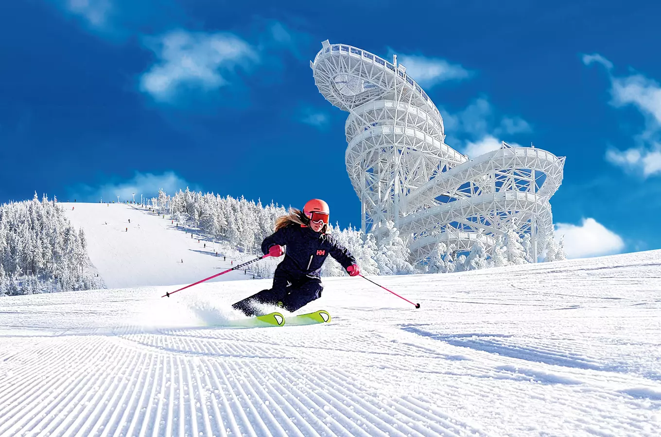 50 tipů na nejlepší skiareály a sjezdové lyžování