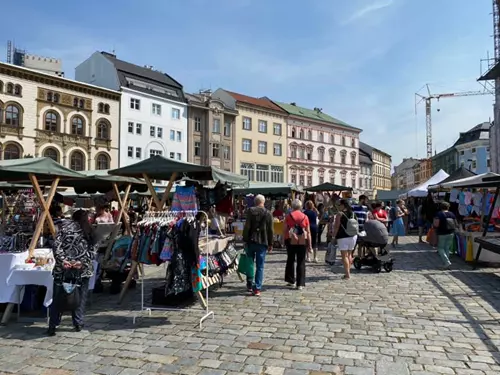Flerjarmark na Dolním náměstí v Olomouci
