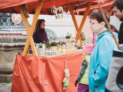 Jarní trh v Broumovském klášteře