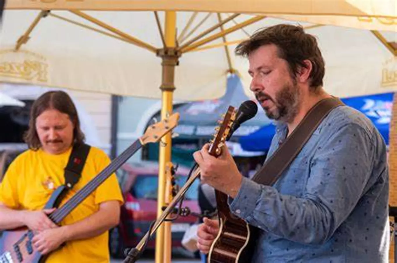 Klášter Sázava – koncert folk, jazz, blues kapel Hořký kafe, Kluk z Husovky a písničkář Honza Štědra