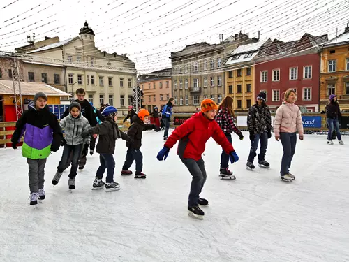 Ledové kluziště v Olomouci