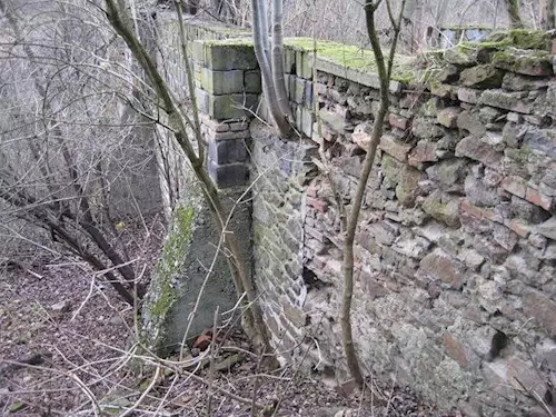 Zbytky bývalé vodní tvrze v Janovicích nad Úhlavou
