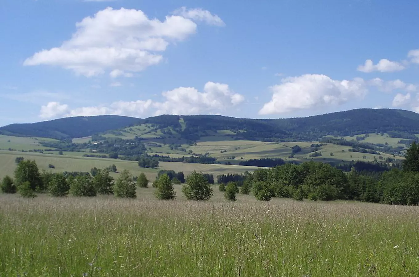 Přírodní park Jeřáb v Hanušovické vrchovině