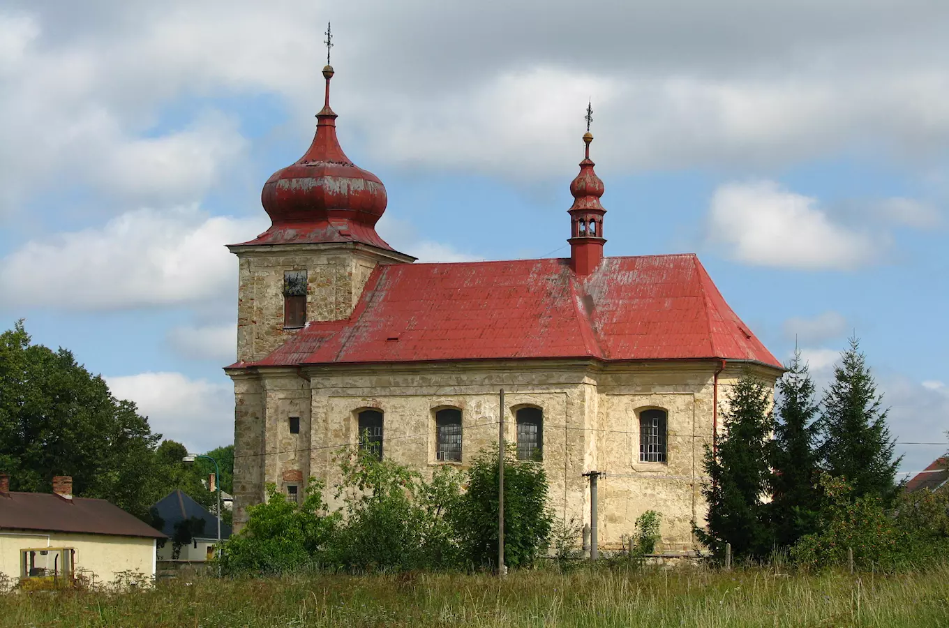 Kostel sv. Jiljí a kostnice v Markvarticích