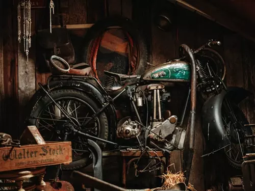 Muzeum motorových kol v Horní Radouni 