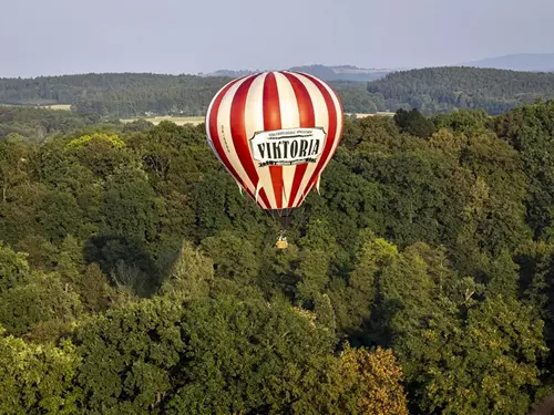 Let stylovým balonem Viktoria v Brně a okolí