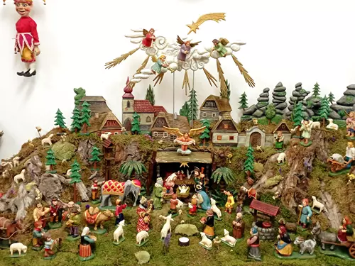 Vánoční výstava betlémů v Muzeu hraček Stuchlíkovi