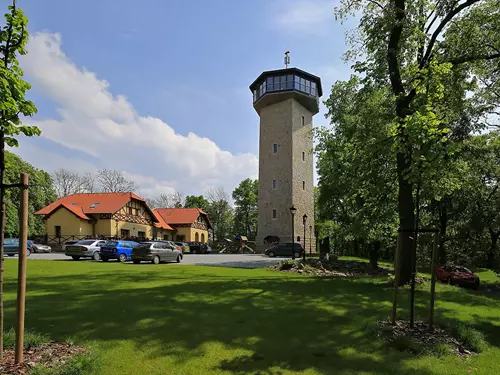 Rozhledna na Kaňku a Havířská bouda