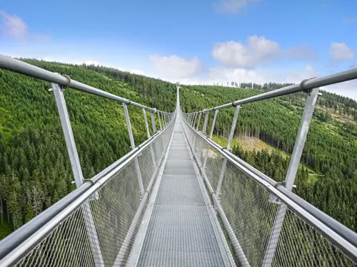 Visutý most přes údolí na Dolní Moravě – Sky Bridge 721, Kudy z nudy