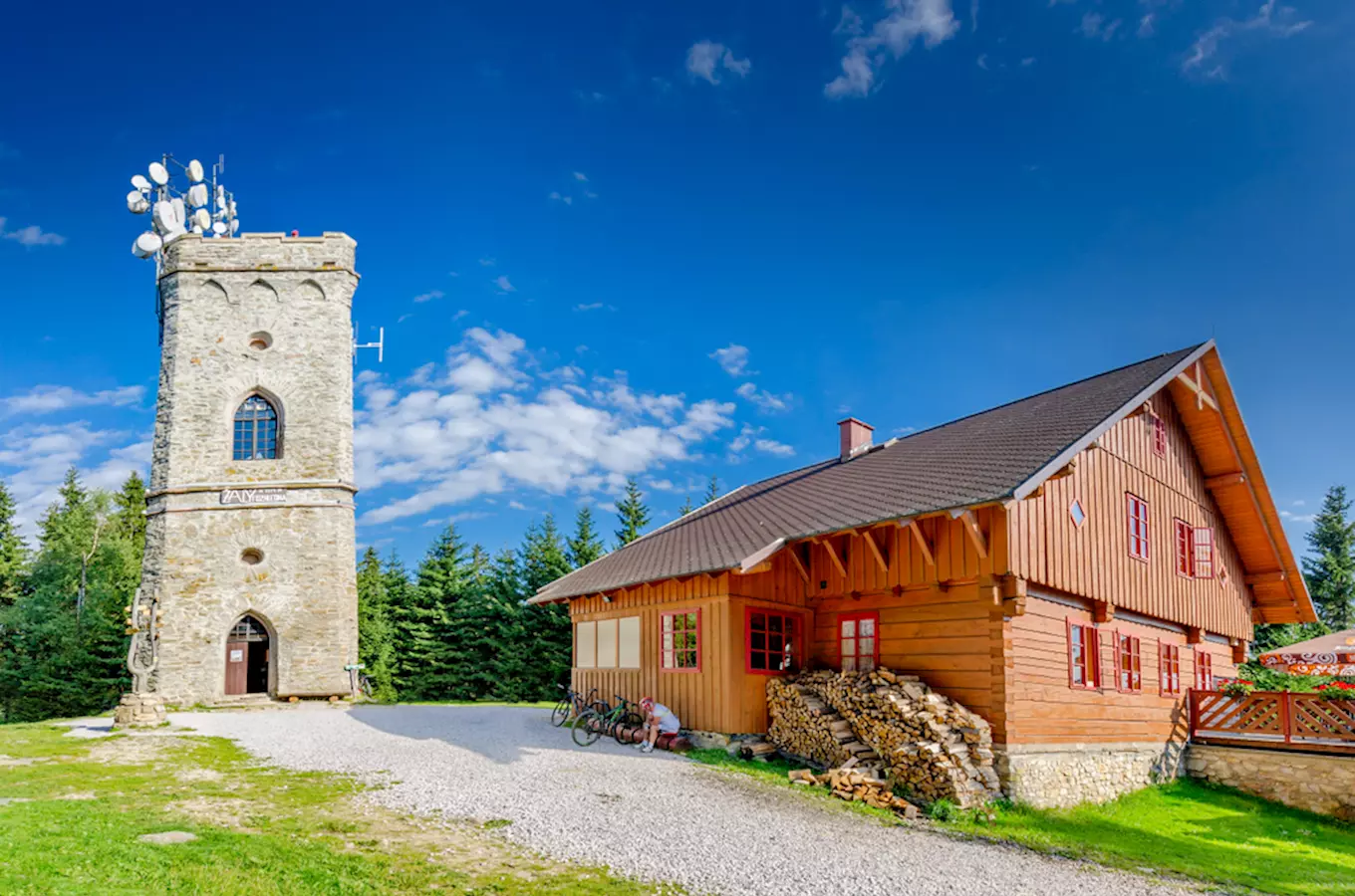 Rozhledna Žalý v Krkonoších