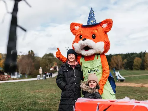 Halloweenská cesta s lišákem Foxem a stezka odvahy na Lipně